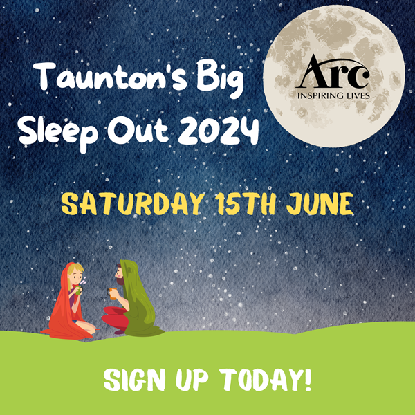 Taunton's BIG Sleep Out is back!