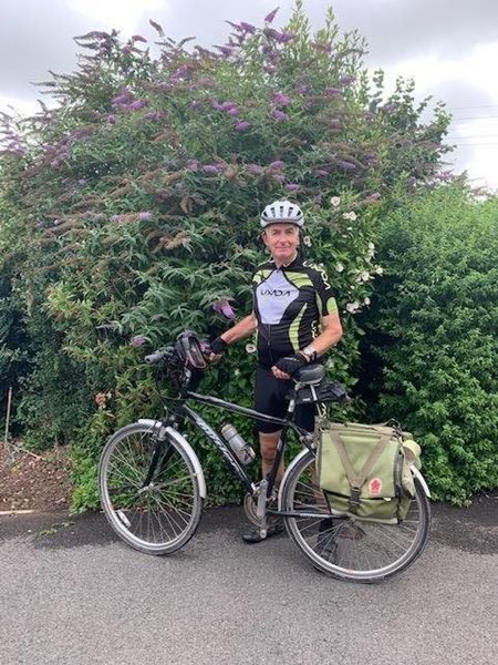 Steve’s cycle ride for the homeless